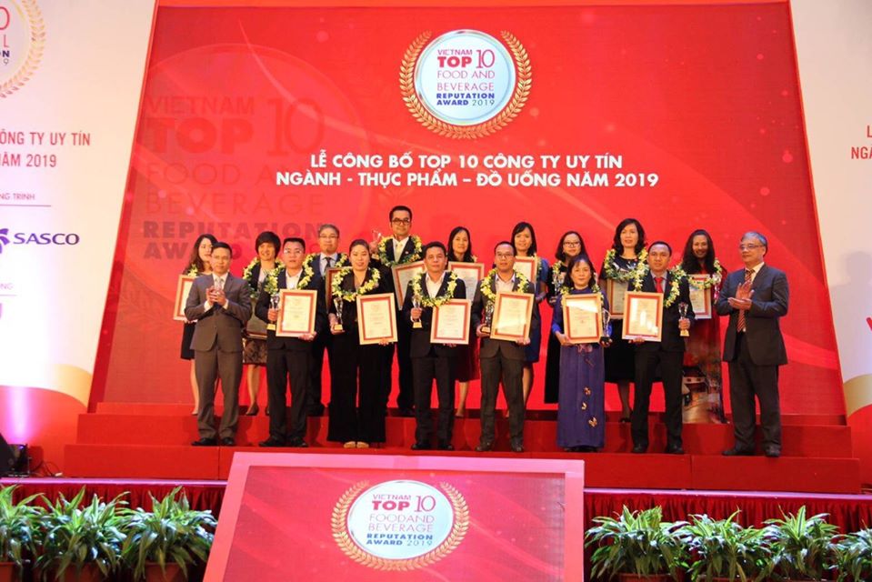 LỄ CÔNG BỐ TOP10 ĐỒ UỐNG UY TÍN – VIETNAM REPORT 2019